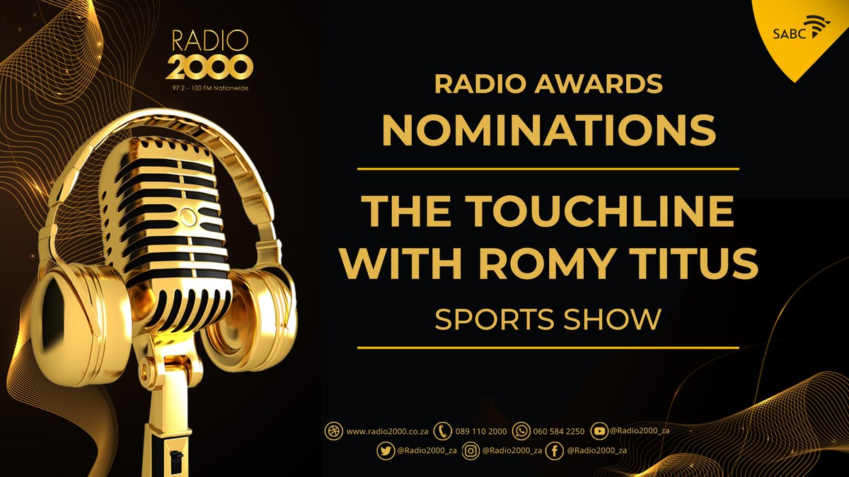 Radio2000_ZA's tweet photo. Loading... #2022saradioawards announcement
Let's hold thumbs for #TheTouchline #SportsShow
@romytitus #TimmyTMaranda
#2MillionGangGang
#YouthEndela
#Radio2000OurMusicYourMemories https://t.co/65eDG3CM3M