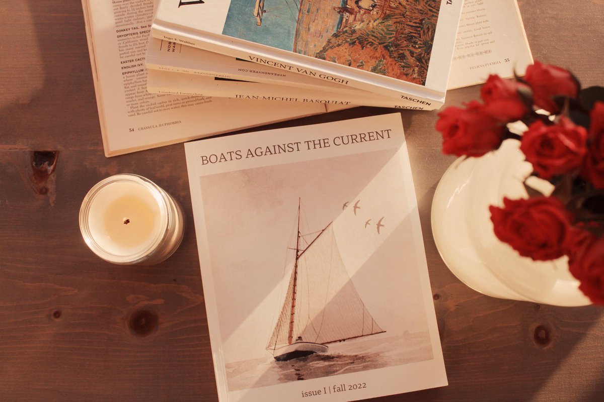 mckennadeen's tweet photo. it’s our official release day!!! @boatsagainstmag 
I’m so obsessed with how it came out and I can’t wait to start sending out copies ⛵️ https://t.co/0kTpNZYjed