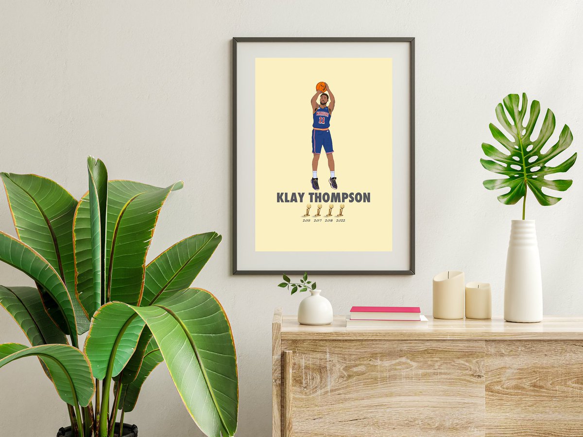 MCDesigns91's tweet photo. 🏆 NBA CHAMPIONSHIP EDITION 🏆

KLAY THOMPSON

4 x NBA Champion

https://t.co/8NaINDlJv1

⚡️ 25% OFF FOR THE NEXT 48 HOURS

🌍 Worldwide shipping available https://t.co/7uXucPkwLv