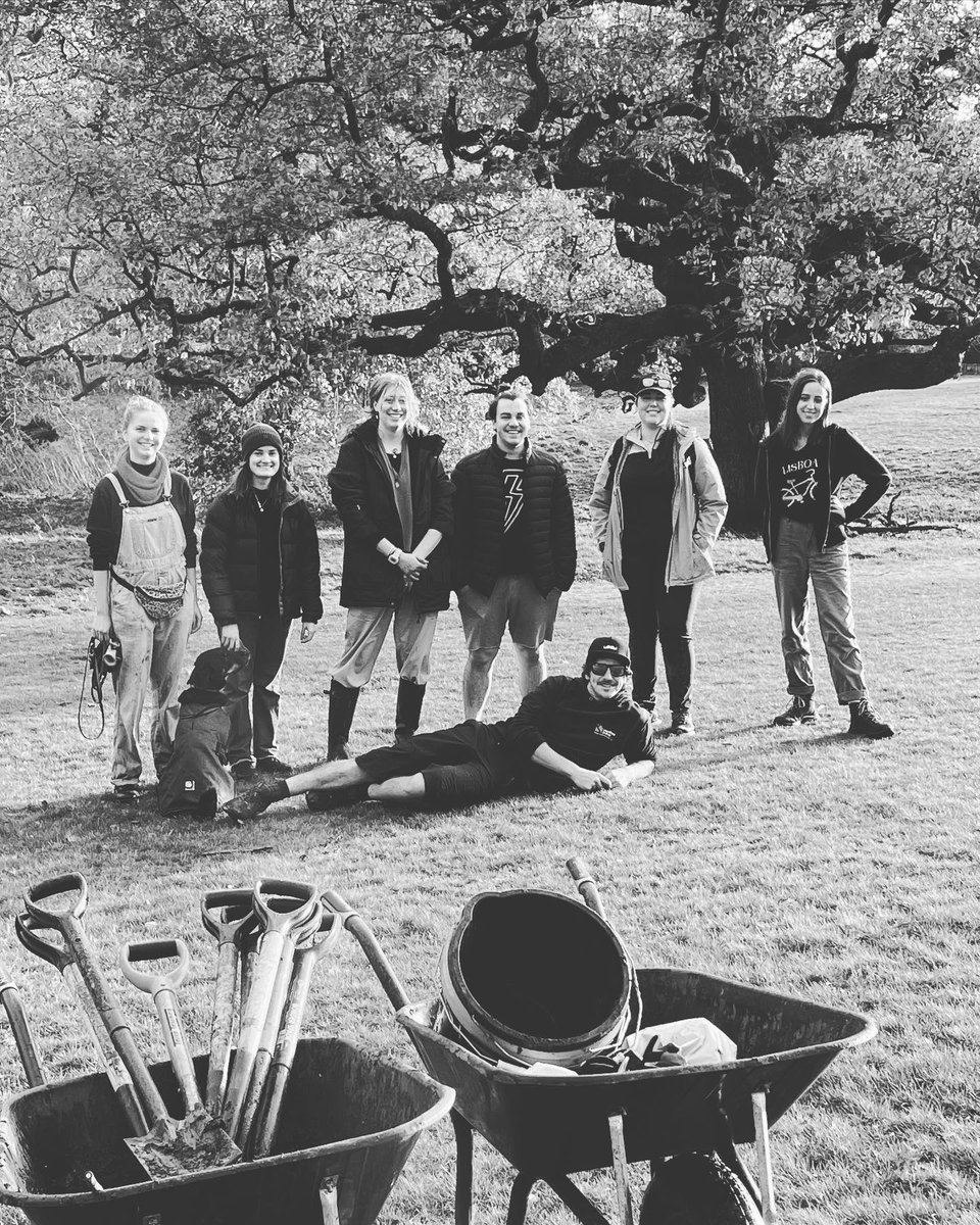 JeanLouisButton's tweet photo. A few snaps from our #treeplanting session in Singleton Park on Friday with the @SwanseaUni tree society for the #Movember awareness campaign on #mensmentalhealth 🌱👏 https://t.co/Hjfz9F9hP1