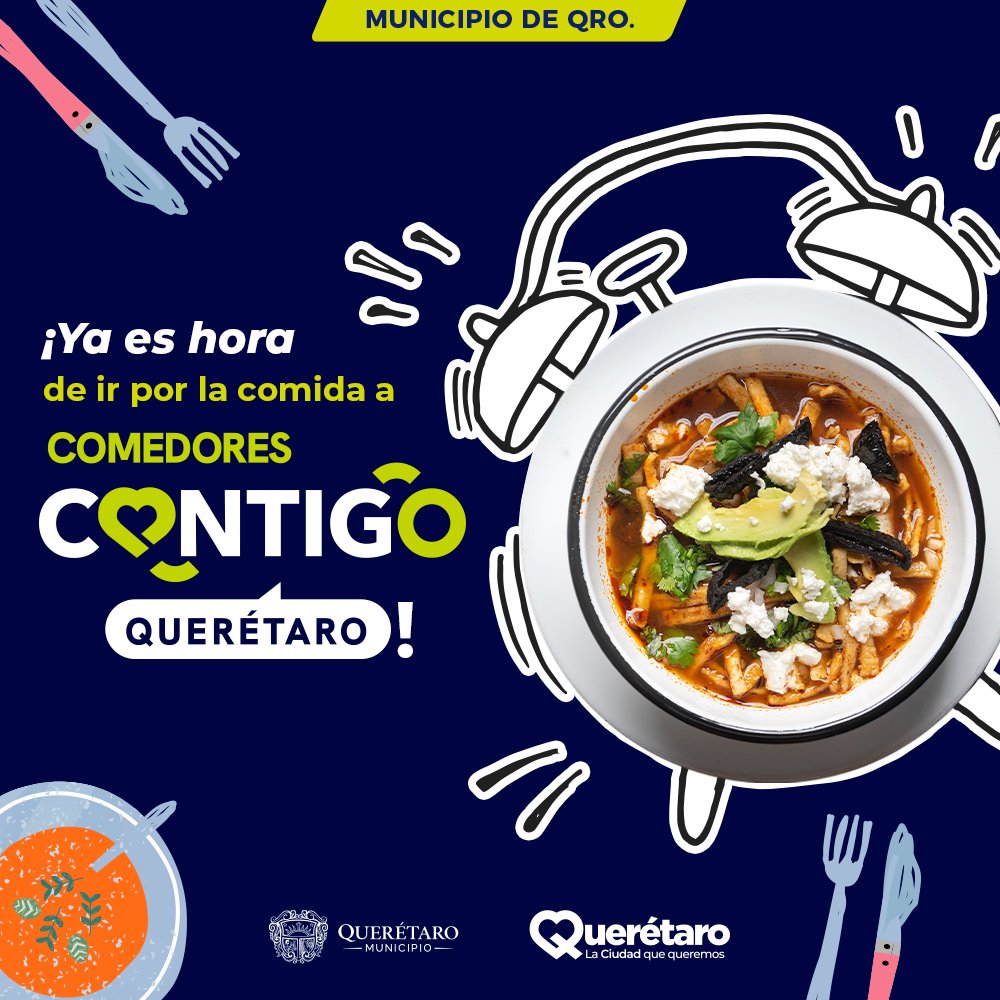 Ya hace hambre y para que tengas comida calientita en casa y sin costo, asiste a tu Delegación por 4 porciones para compartir con tu familia. 🍽️
Aquí te contamos un poco más de este programa: 
bit.ly/3zqudjl