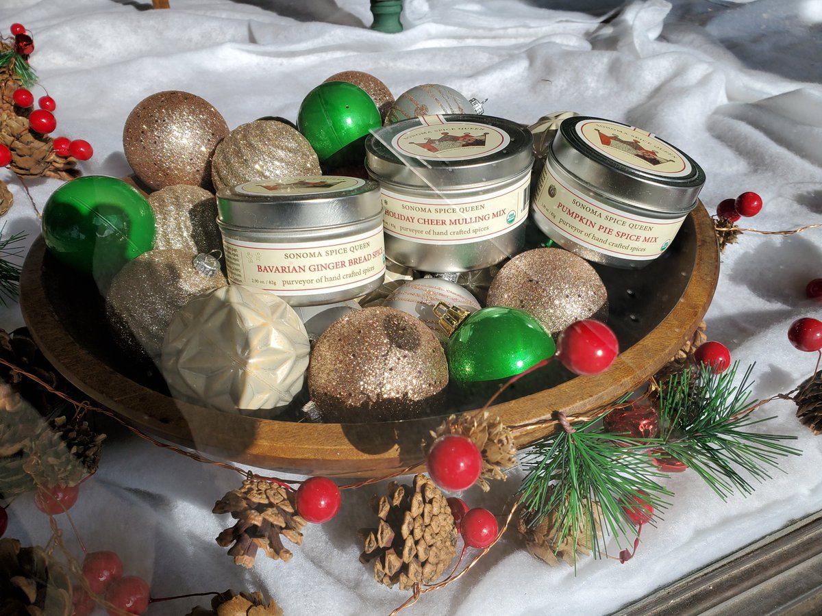 Check out The Sonoma Spice Queen in Petaluma.  They haven't updated their address on the website, but they are on 4th Street, just where it switches from being Kentucky.

sonomaspicequeen.com