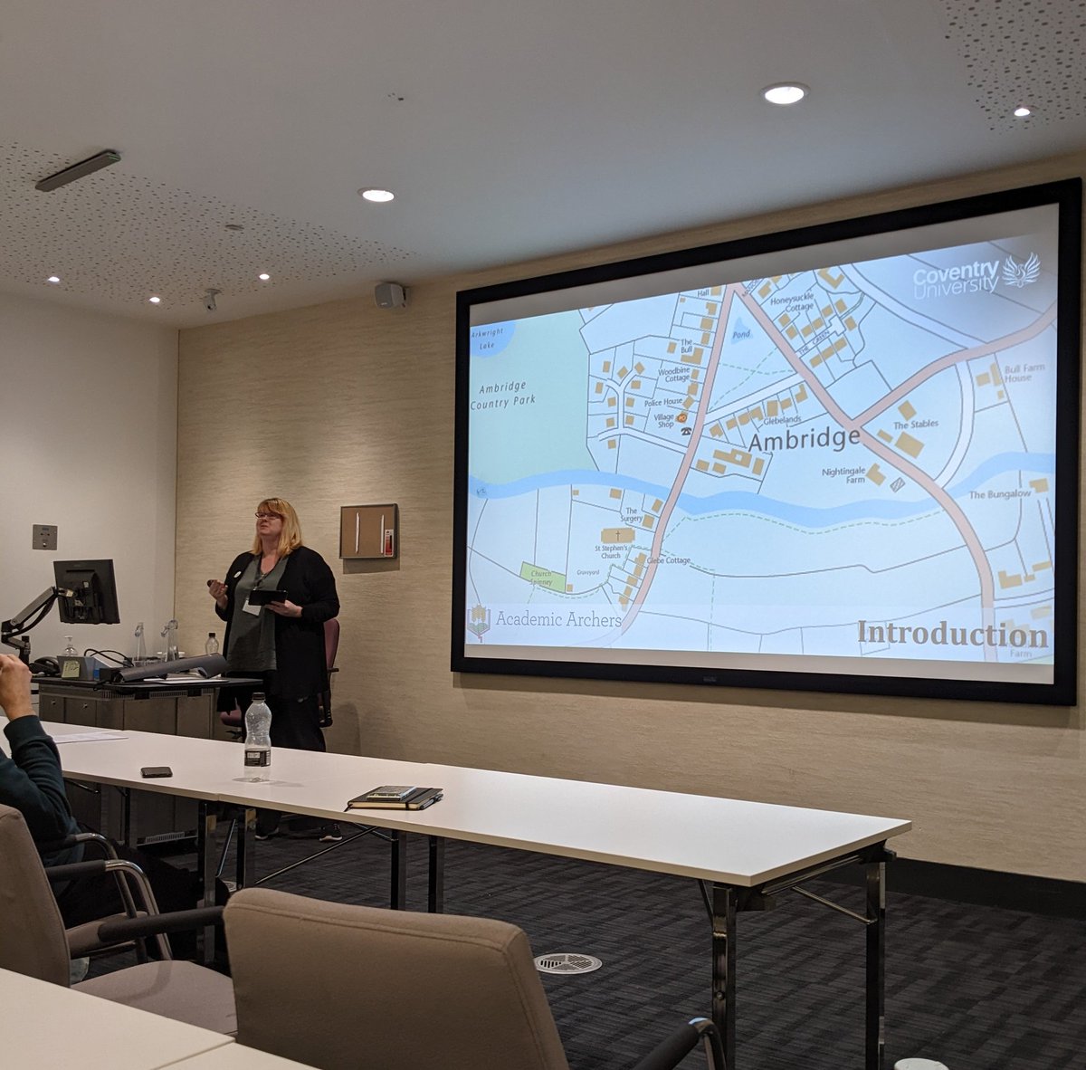 Radio&AudioStudiesNetwork (@radiostudies) on Twitter photo <a href="/DrMerry30/">Dr Sarah Kate Merry π»π</a> is presenting now for <a href="/academicarchers/">AcademicArchers</a> at #BBCRadio100 "Which Big Issue storylines put people off listening but raised public awareness of The Archers, at the same time?" <a href="/DrMerry30/">Dr Sarah Kate Merry π»π</a> is presenting now for <a href="/academicarchers/">AcademicArchers</a> at #BBCRadio100 "Which Big Issue storylines put people off listening but raised public awareness of The Archers, at the same time?"