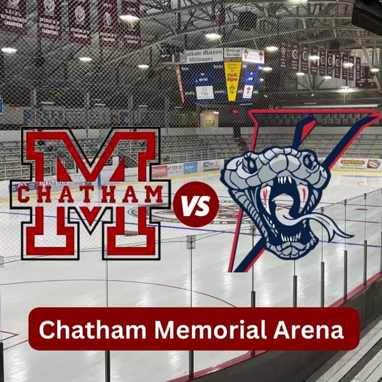 Chatham Maroons (@maroonsgojhlho1) on Twitter photo ***GAME DAY ALERT***
Saturday Nov 26th, 2 PM
We host <a href="/lasallevipers/">LaSalle Vipers</a> today at Memorial
Be Proud
BE LOUDER!!
Be There!!!
Let’s Go Boys!
With every Adult ticket sold today you can get in on the draw for 2 pairs of Windsor Spitfires tickets!
Thanks Chris McLeod and 94.3 CKSY! ***GAME DAY ALERT***
Saturday Nov 26th, 2 PM
We host <a href="/lasallevipers/">LaSalle Vipers</a> today at Memorial
Be Proud
BE LOUDER!!
Be There!!!
Let’s Go Boys!
With every Adult ticket sold today you can get in on the draw for 2 pairs of Windsor Spitfires tickets!
Thanks Chris McLeod and 94.3 CKSY!