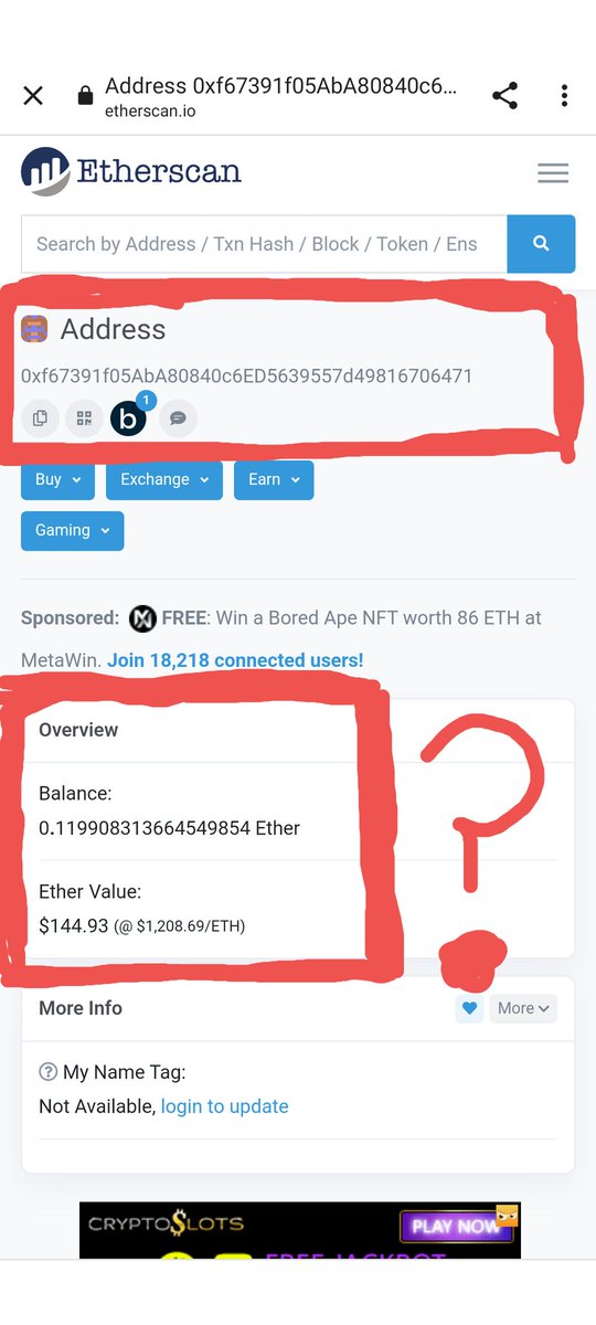 NFTMe12's tweet photo. @coinbase Pls explain...
@etherscan says $140
@Coinbase says $2.43
I say theft? Fraud?🤔
Everybody with an @coinbase account ✅
It on @etherscan.
Post discrepancy 👇👇👇 https://t.co/3WL5ayYumD