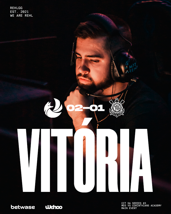 crashersgg's tweet photo. GGWP! Vencemos o @corinthians_ff Academy por 2-1 pelo segundo round do CCT SA SERIES #3!! 🔥🔥
Voltamos às 18:00 para o classificatório da BPL!
#GOREHL 🦊 https://t.co/vpoQDF4acS