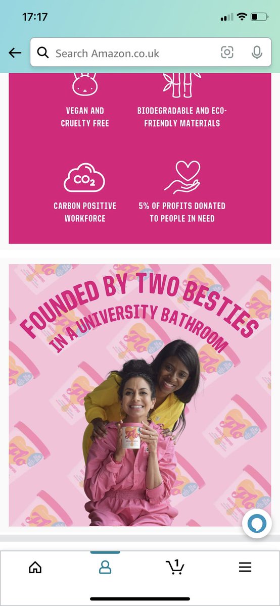 22teapots's tweet photo. @Tampax Oh, and they’re female founded! https://t.co/aL8cPEw0ML