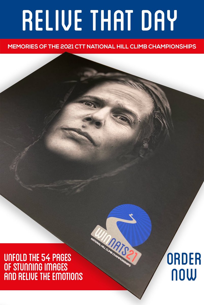 New Book announcement - relive that day <a href="/WinNats21/">WinNats21</a>. A stunning 54 page coffee table book is available now to  order. Details here: myhillcycling.co.uk/product-page/w…