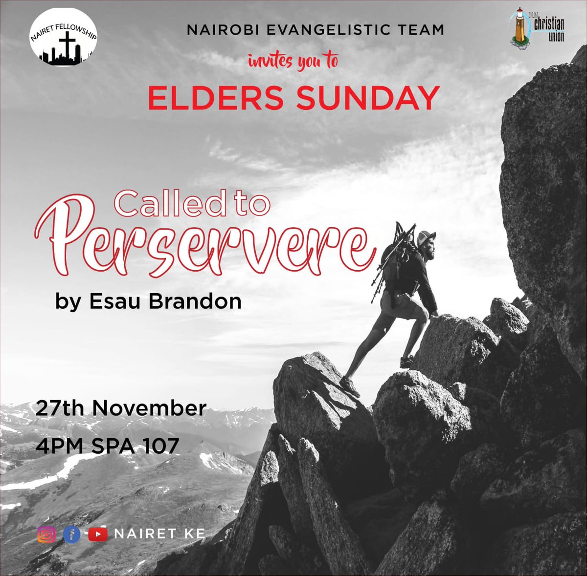 A very special Sunday as we celebrate our elders! WELCOME😊😊