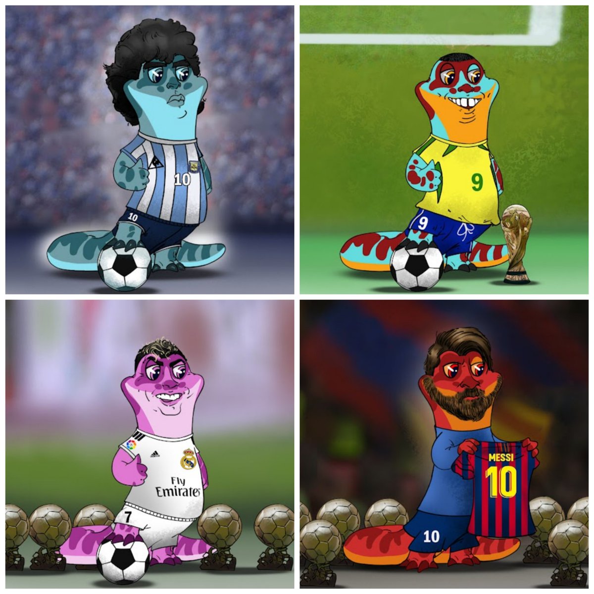 #NFTs #nftsport #football #NFTartists #NFTProjects #Messi𓃵 #Ronaldo