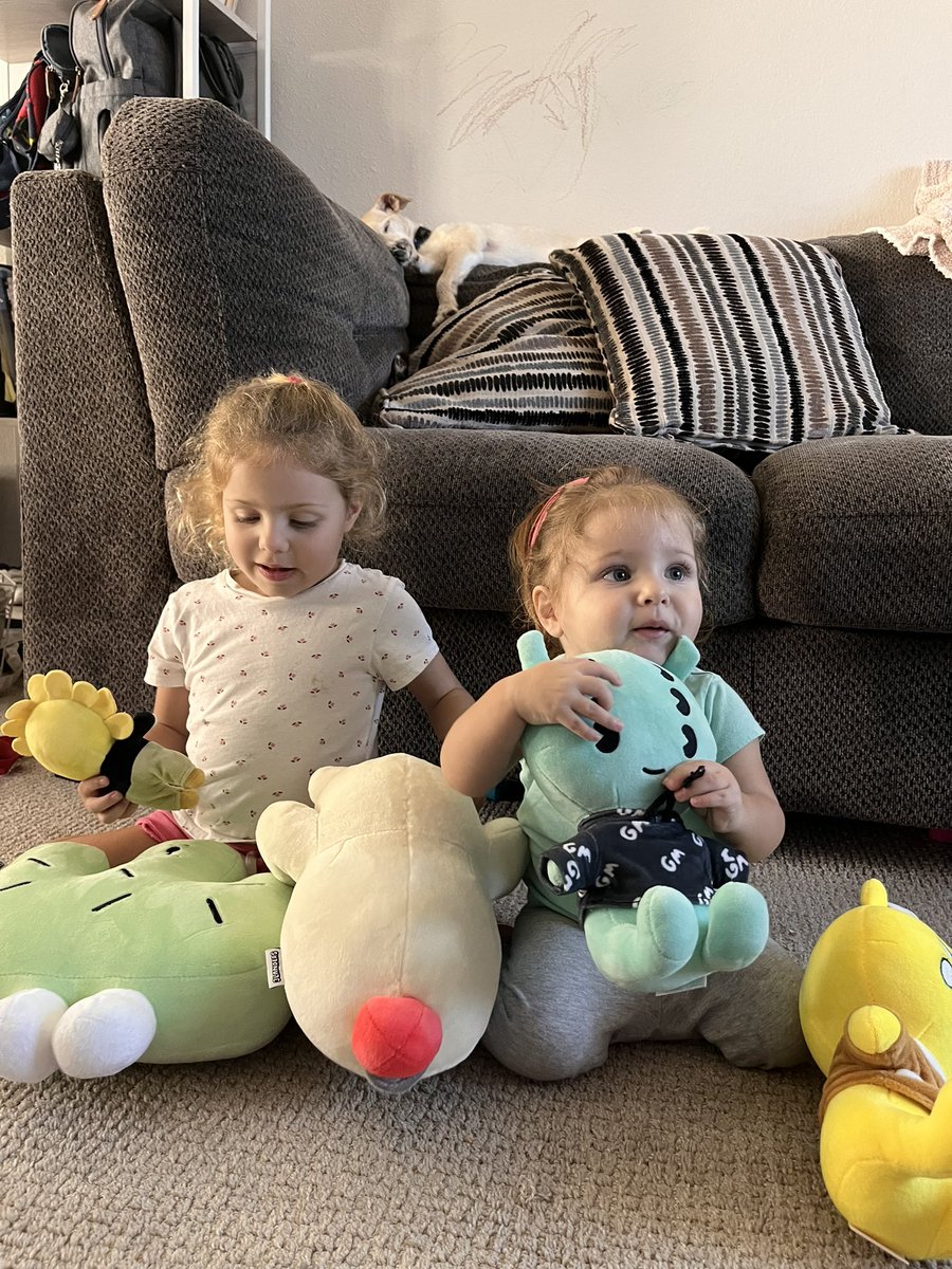 I think they gas my nft habit up just for the plushies 🤣
<a href="/alienfrens/">alien frens</a> <a href="/3LandersNFT/">3Landers 👀</a> <a href="/Cryptoon_Goonz/">Goonz</a>