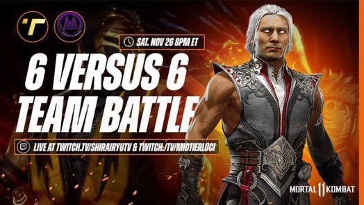 _ShadowKingdom_'s tweet photo. So given the fact that Luci streamed the last fight, he's decided to NOT stream today and have this serve as more of an away game for KoS. Still come out to not only support the Shadows, but show some love to the streamers as well! https://t.co/HdLAHP2bLi