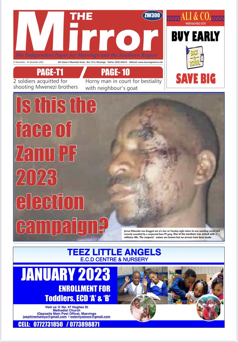 maDube_'s tweet photo. Power at all cost.
Zanu is the most violent political party in Africa https://t.co/xNkp6zDISt