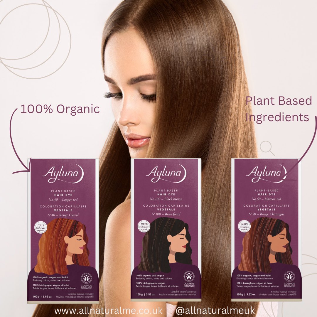 All_Natural_Me_'s tweet photo. Change your hair colour for Christmas! Well, Why Not! 
15% OFF All #AylunaPlantBased 100% #OrganicHairDyes this #BlackFridayWeekend. 

Use the #code #BLACK at checkout.

Enjoy your #BlackFridayShopping here👇

https://t.co/NfB1sZrFvo

 #blackfridaysale #blackfridayoffer #save https://t.co/8fznfcRI44