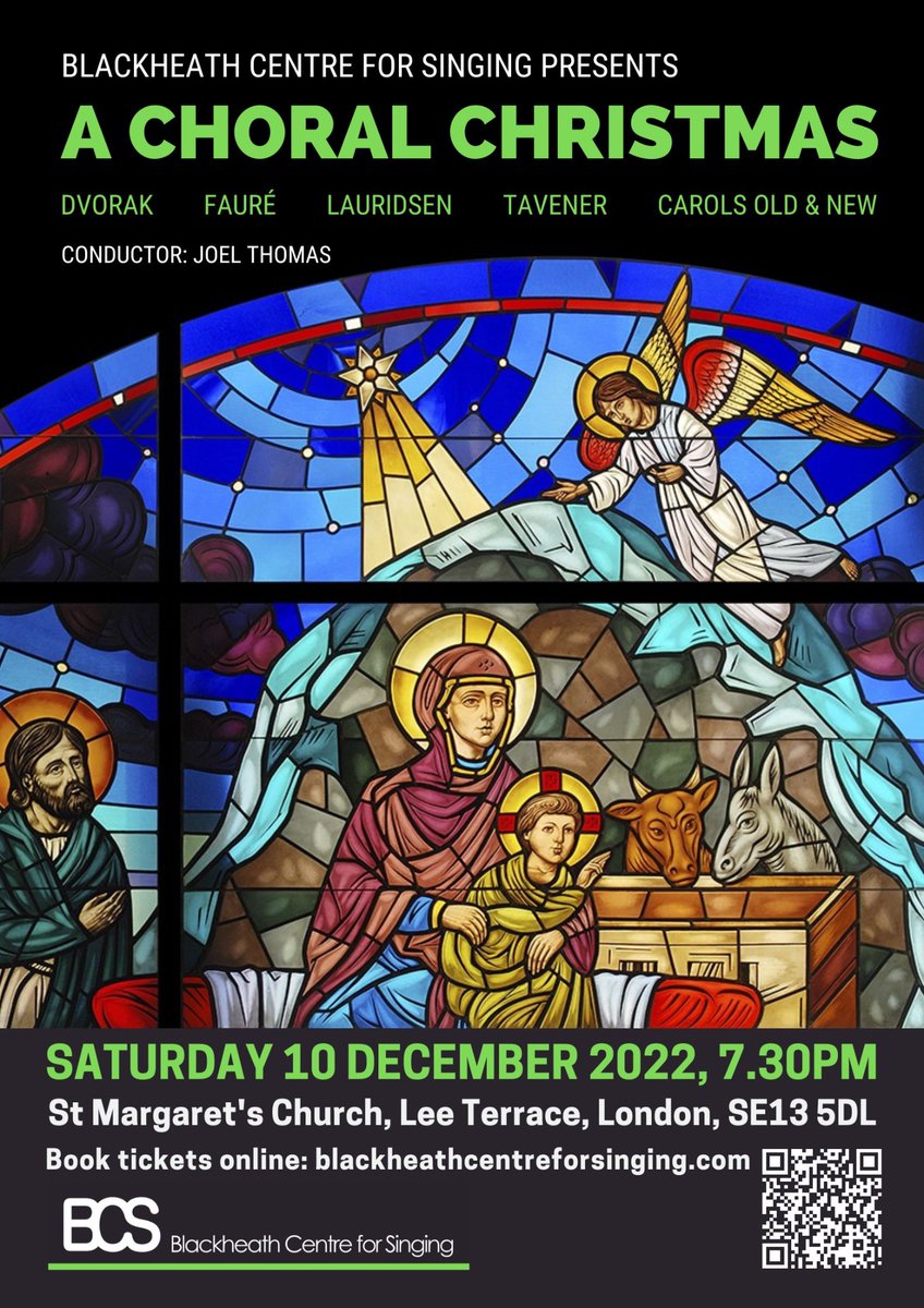 BlackheathSing's tweet image. Just 2 weeks until the BCS Christmas concert! 🎶🎄 Hear our choirs perform at @stmargaretlee on Saturday 10 December, 7.30pm

Tickets: £15
Under 10s: Free 

Book in advance here: bit.ly/BCSConcert

We look forward to seeing you there! 

#concert #choral #choir #blackheath