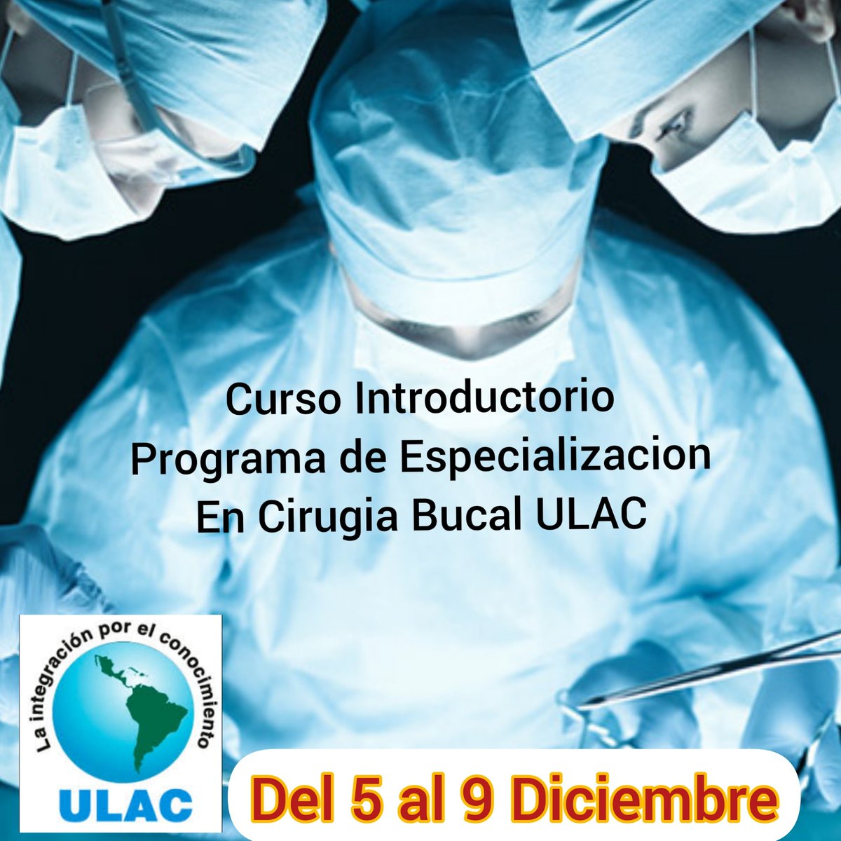 herijlb's tweet photo. EN VALENCIA-VENEZUELA Curso introductorio para optar al ingreso de la Especialización en Cirugía Bucal ULAC , Solicita información enviando un correo al lamoralcb@gmail.com con las letras CI. https://t.co/9Q27w6f1tn