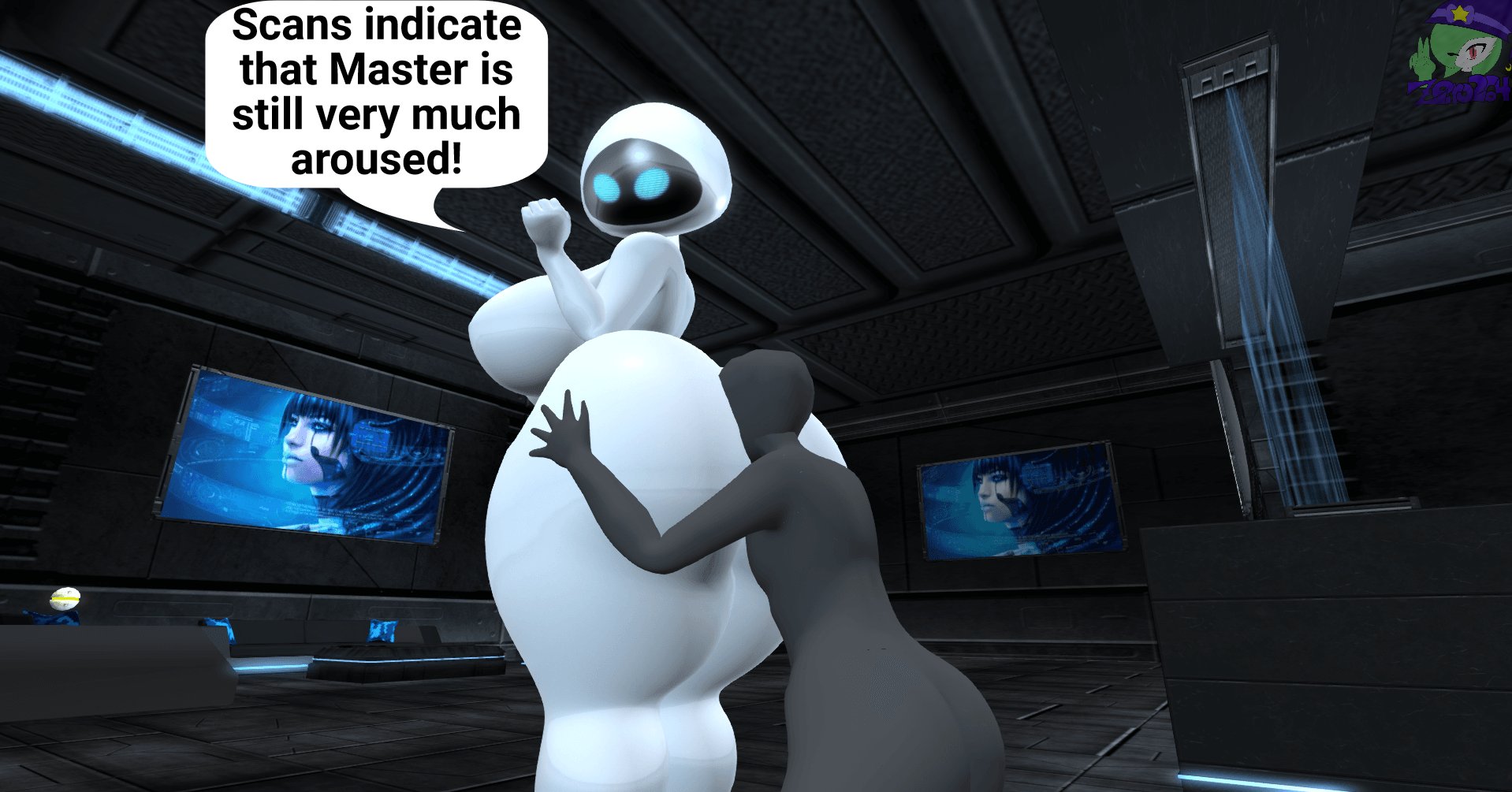 Wall-E's Eve - Explicit Cartoon Porn