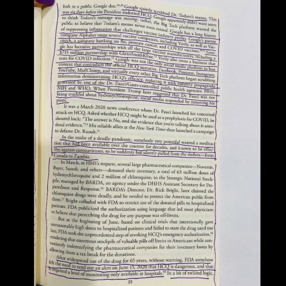 NNation37's tweet photo. YOU NEED TO READ THIS BOOK!They pulled H C Q &amp; destroyed as much as they could around the world. They knew exactly what they were doing. I’ve bought so many copies &amp; given them to everyone. People ask about it when they see me reading (airport, nails, etc) and I give it to them. https://t.co/CoFN8UtR0P