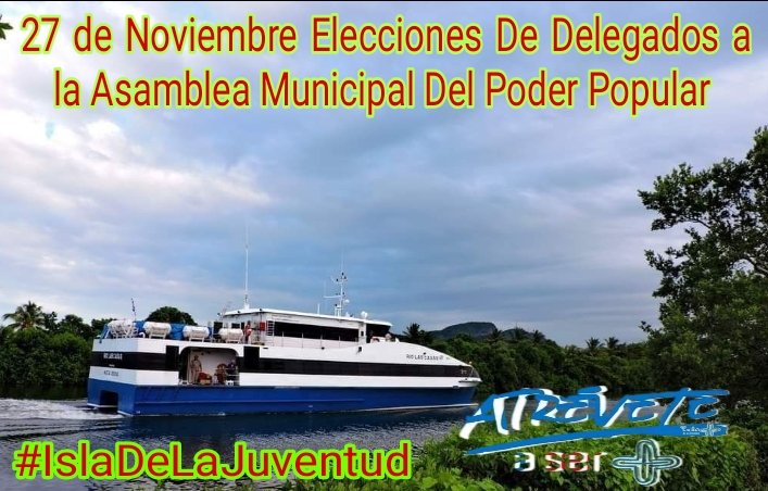 LisyIsla's tweet photo. Pineras y pineros los invitamos a ejercer nuestro derecho en #Cuba🇨🇺 a elegir y a ser elegidos este domingo...🗳️
#YoVotoEl27
@UJCdeCuba @aylinalvarezG https://t.co/17Doa0OFEY