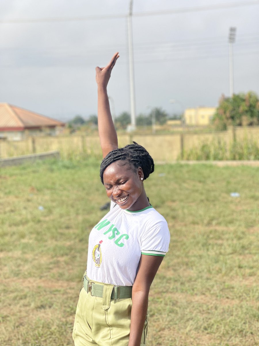 MaryOmoju's tweet photo. This NYSC camp thing is not something I would love to do again but it was fun while it lasted! cause I got to meet beautiful 
 And sweet people  …. #nysc #NYSC360 #NYSC22  #beauty https://t.co/AxL42Je3CU