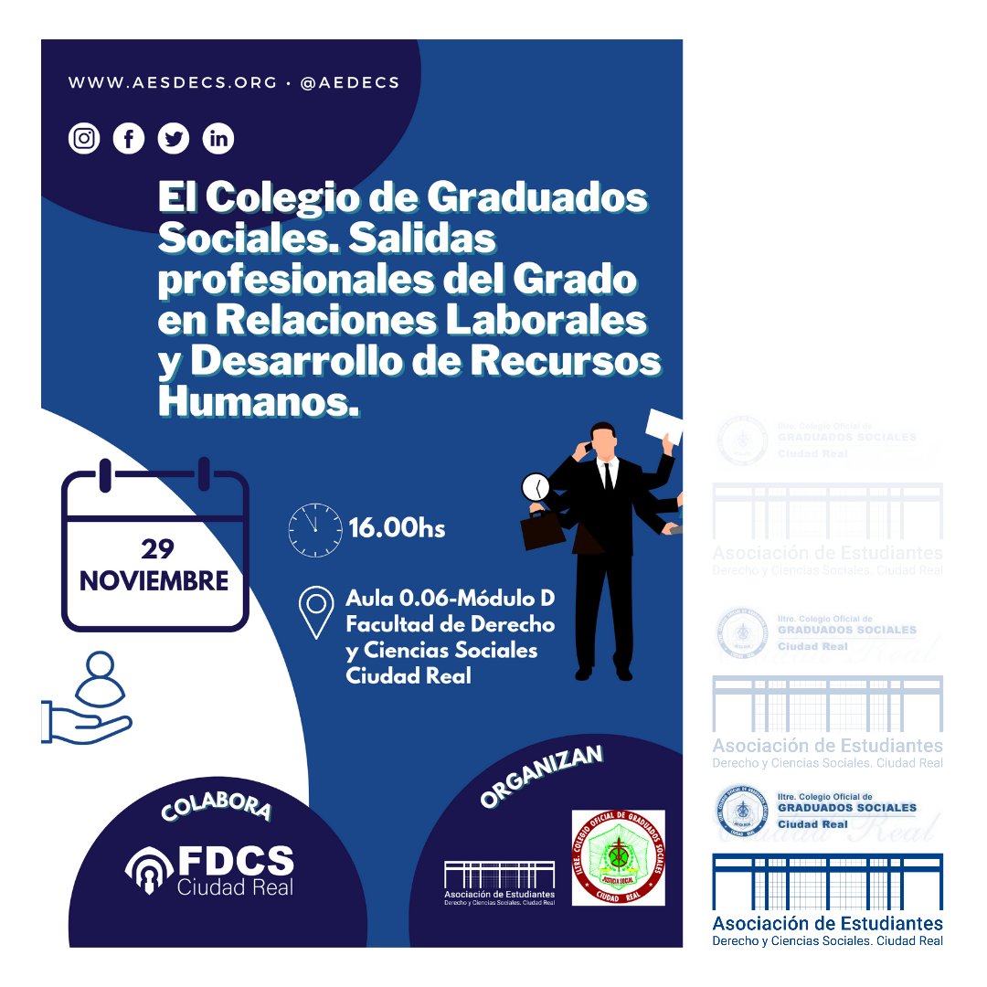 Asociación de Estudiantes Dcho. y CC.SS. CR tweet media