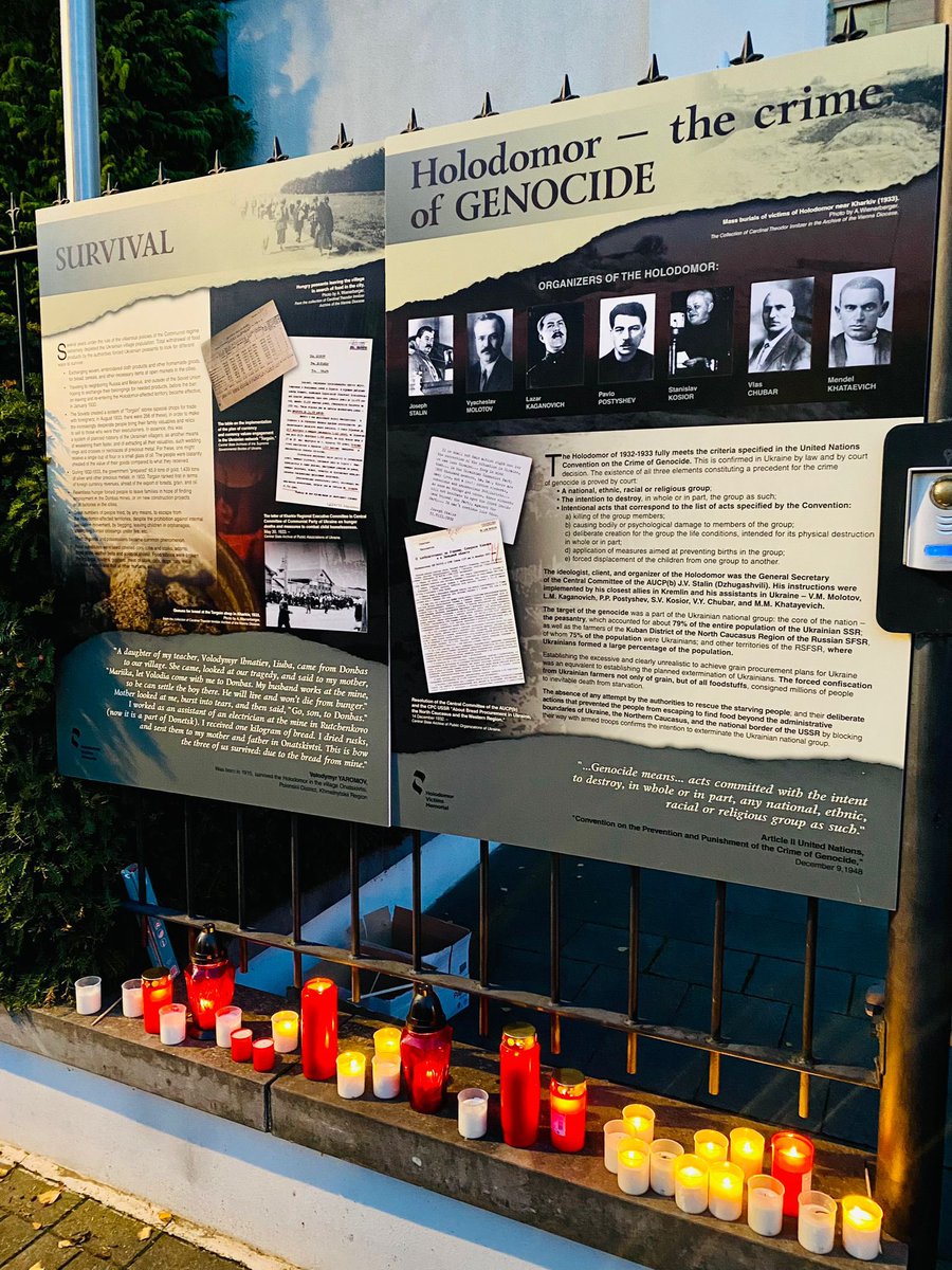 90 years after the Holodomor, our thoughts are with Ukraine as it mourns and remembers, on this day when we came together to fight hunger around the world with President <a href="/ZelenskyyUa/">Volodymyr Zelenskyy / Володимир Зеленський</a>’s #GrainfromUkraine initiative.