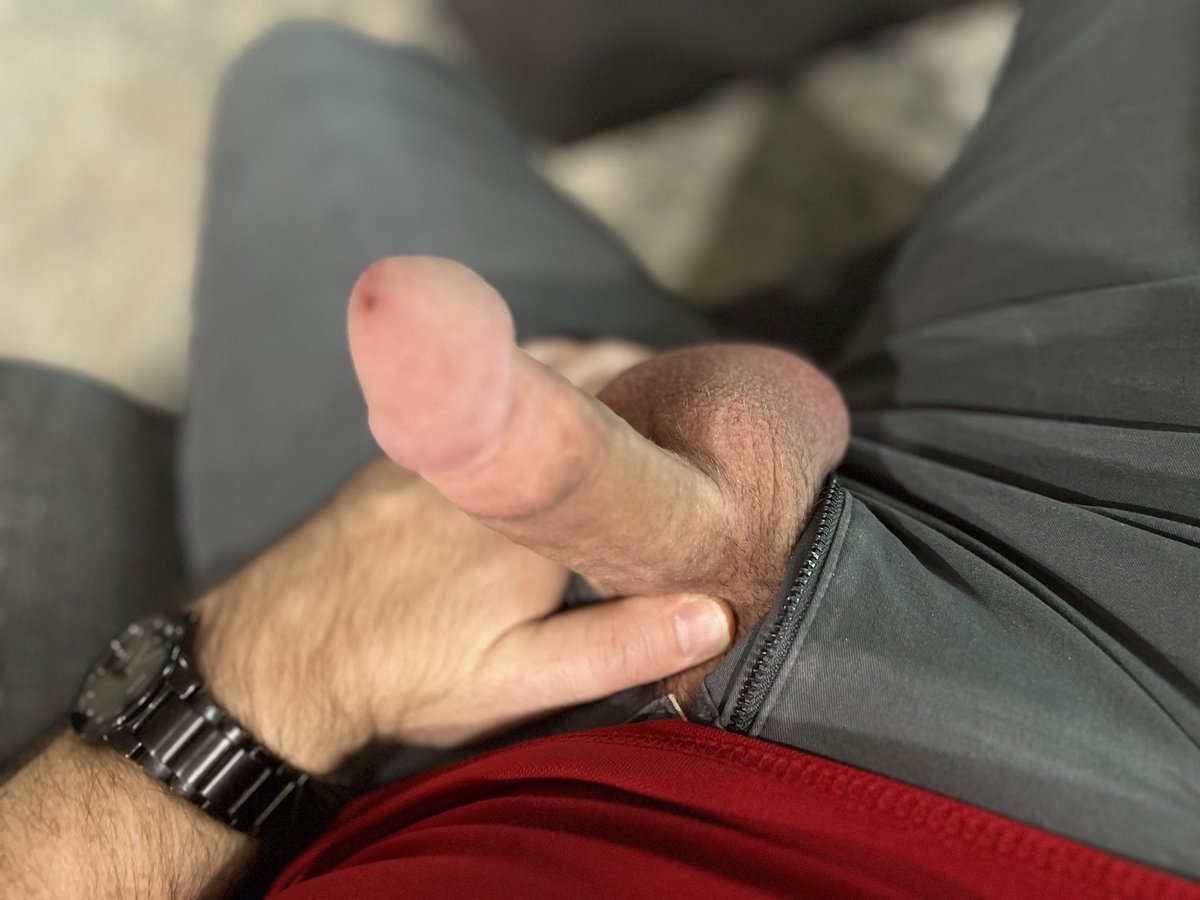 When you’re trying to get your day started, but your dick has a mind of its own. #dickslip #ballsout 
