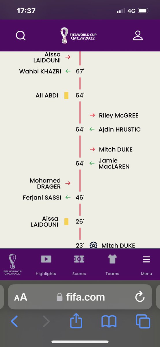 hey <a href="/bet365/">bet365</a> why have you suddenly decided laidoumi didn’t get booked in the tunisia v austailia match and taken back my winnings.. even the fifa website says he did.. please advise, thanks