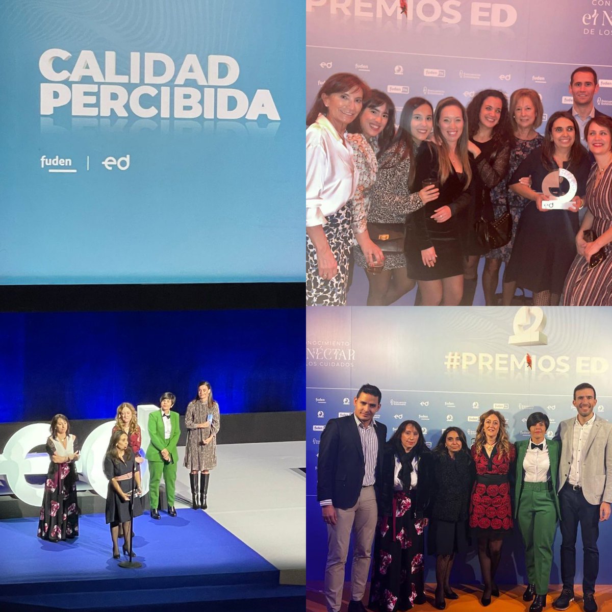 AFdezOrtiz24's tweet photo. La enfermería de planta de @CardioRed1 gana el Premio Enfermeria en Desarrollo en la categoría Calidad Percibida¡ Ahí están en el @Teatro_Real recogiendo ese supermerecido premio! Bravo! 👏🏻👏🏻👏🏻👏🏻 @hcsc_mgomezb @MariviSoriano y much@s mas! https://t.co/81blTAzaDF