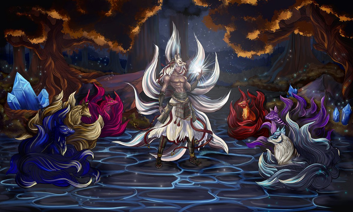 NineTailsNFT's tweet photo. 🦊 THE LORE OF NINE TAILS 🦊

⚡️ Experience storytelling like never before ⚡️

{ A full Thread 🧵 ; Inspired by actual events 😱} https://t.co/tRWmUM2OFe