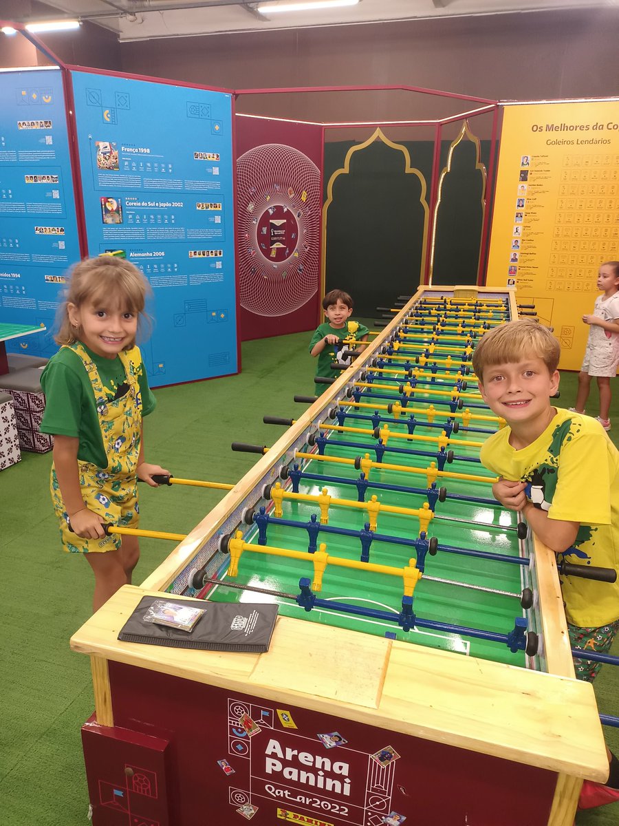 wellingtoncmps's tweet photo. Galera de BH levem seus filhos no @Shopping_Cidade, evento da @TorcidaPanini, super legal. Clima de Copa 🇧🇷 https://t.co/BctDR0x0Wq