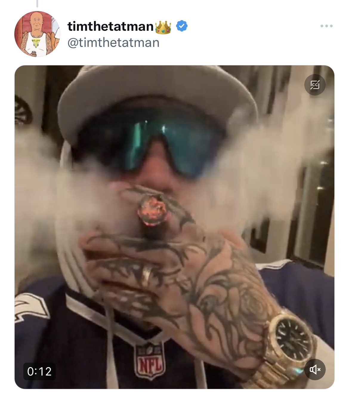 Jake Lucky on Twitter: "Tell me a Timthetatman Dr Disrespect cigar
