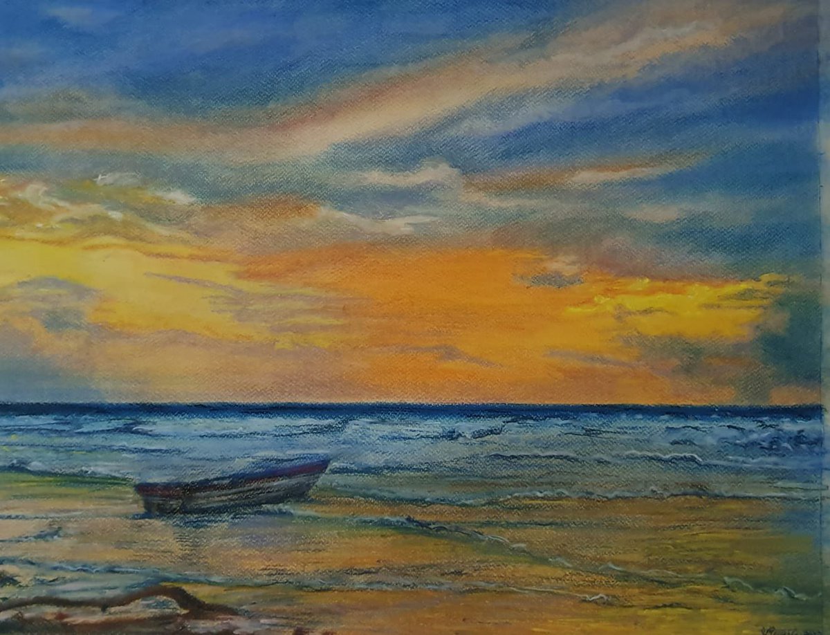 Sunrise at Mayaro (Beverly Mahabir-Charles,2022)