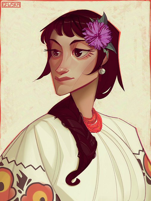 #oc Young Hanna, Roman's mom 