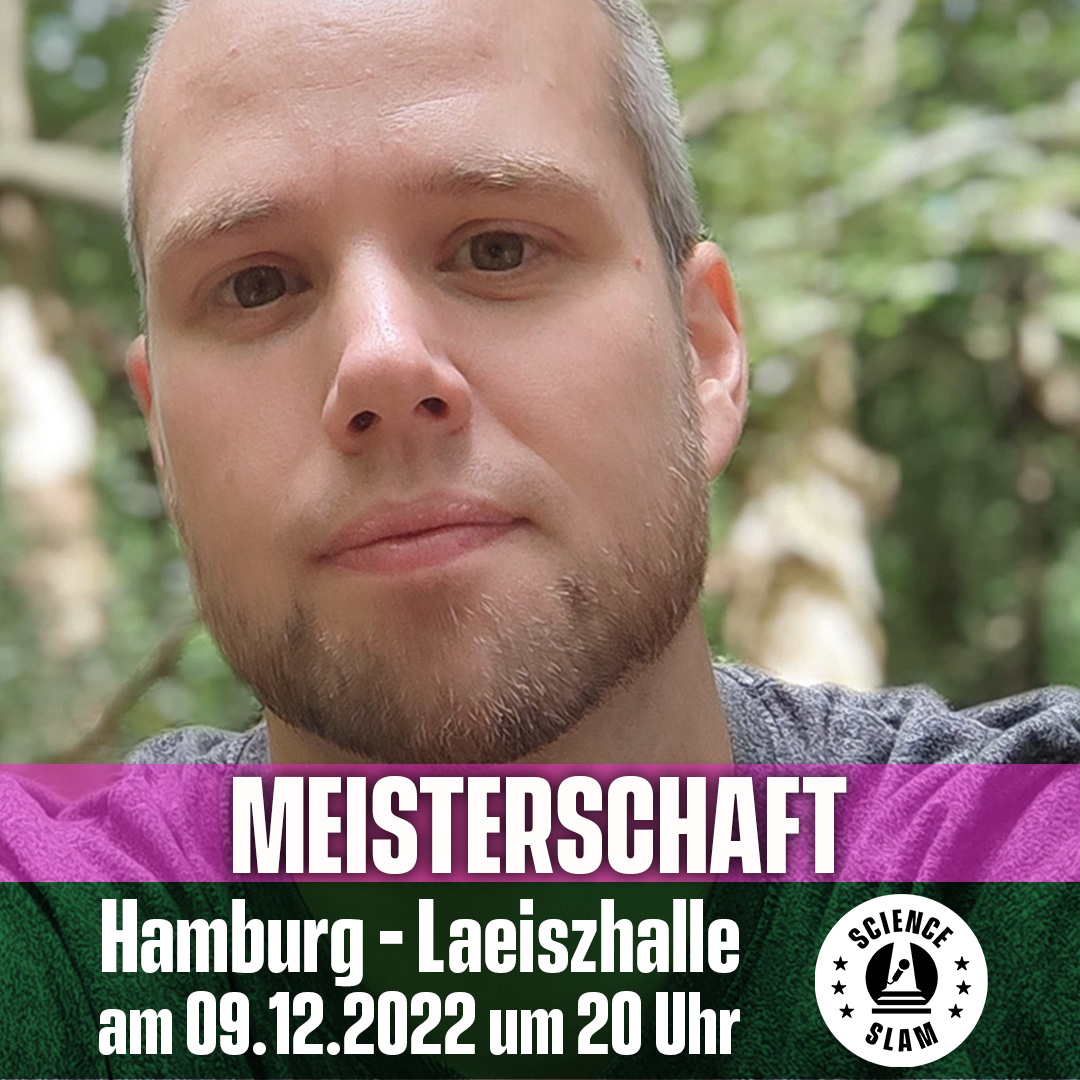 Die Meisterschaft kommt!! Biologe <a href="/SvenRossel/">Sven</a> vom <a href="/Senckenberg/">SENCKENBERG</a> am Meer bestimmt Tierarten mit Lasern. Er ist einer der beiden Gewinnys der Norddeutschen Meisterschaft. Seit dabei, wenn er um den gesamtdeutschen Titel slamt!

👉 scienceslam.de/termine/deutsc…

#scienceslam #wisskomm