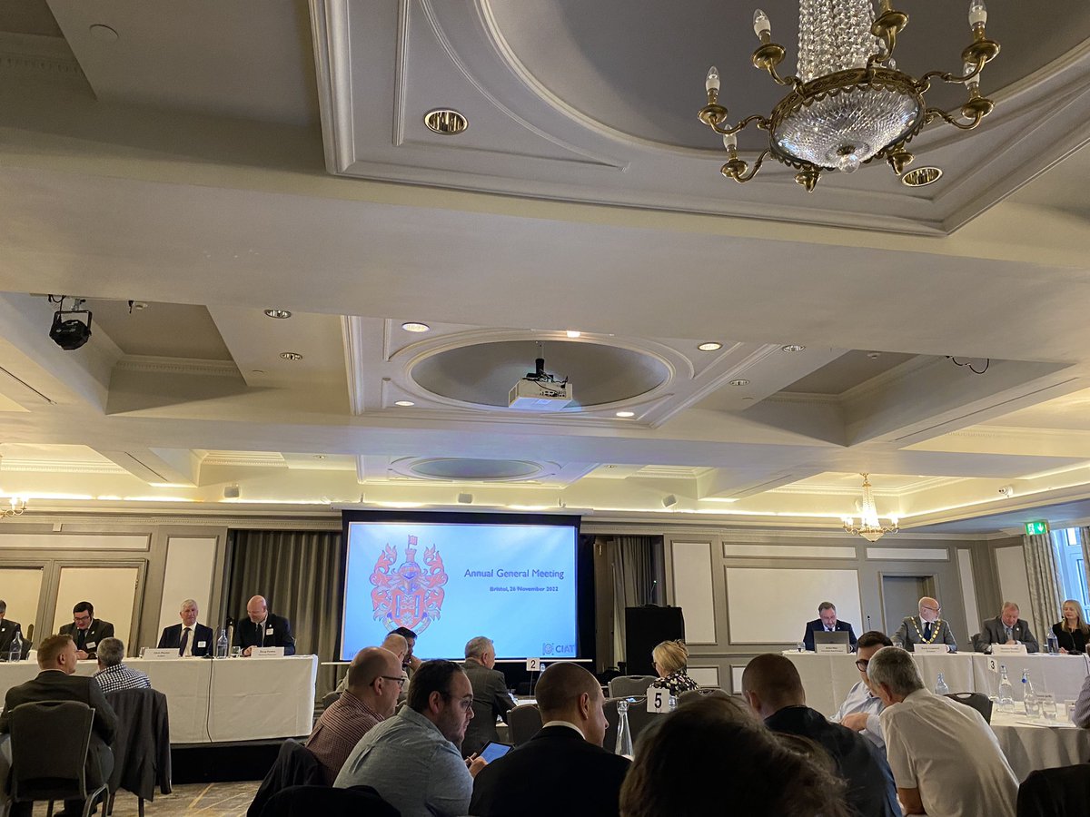 “Stand up &amp; be counted”, @CIATCEO #CIATAGM @CIATechnologist