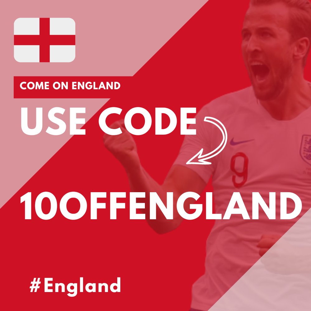 We have extended our 10% OFF EVERYTHING offer for this weekend only 

USE CODE: 10OFFENGLAND for 10% off your whole order! 

clickinit.co.uk