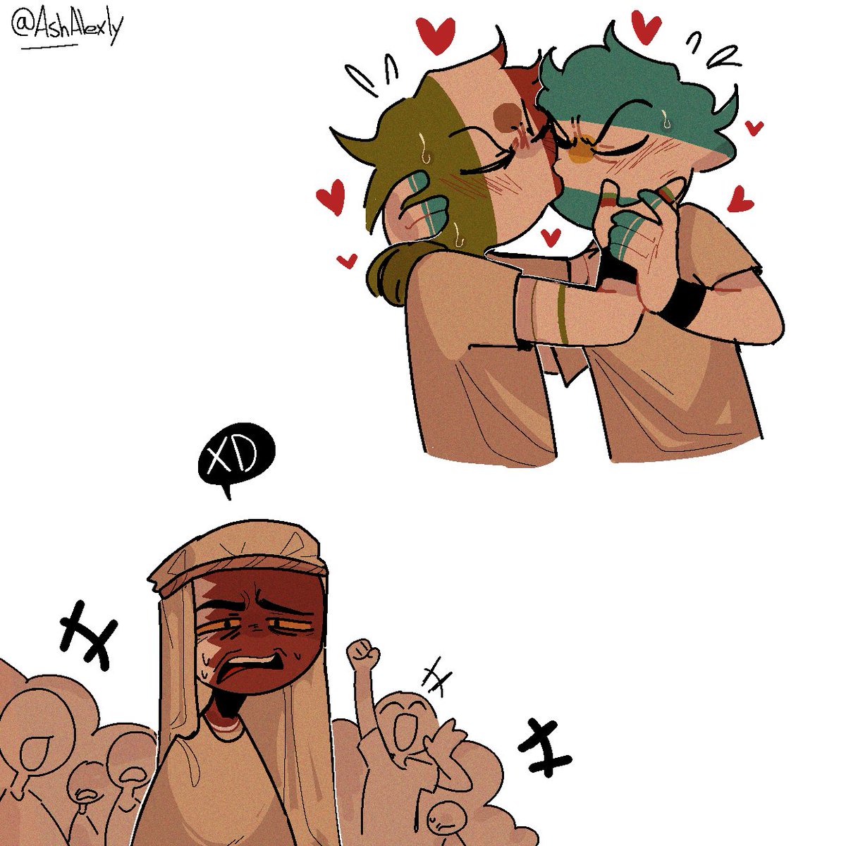 wøah on X: No peleen ☝️ love wins #CountryHumans   / X