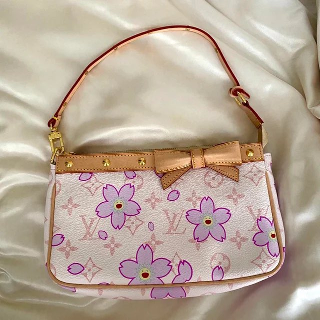 louis vuitton cherry blossom belt