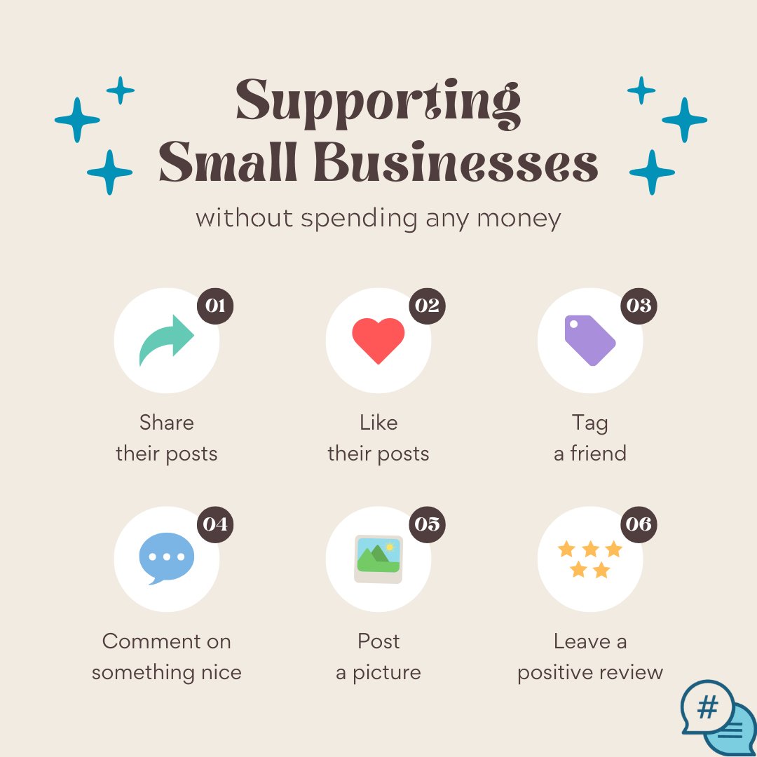 Today is small business Saturday, a day to support small businesses with your patronage and/or online. Small business makes our communities stronger. Show them some love today!