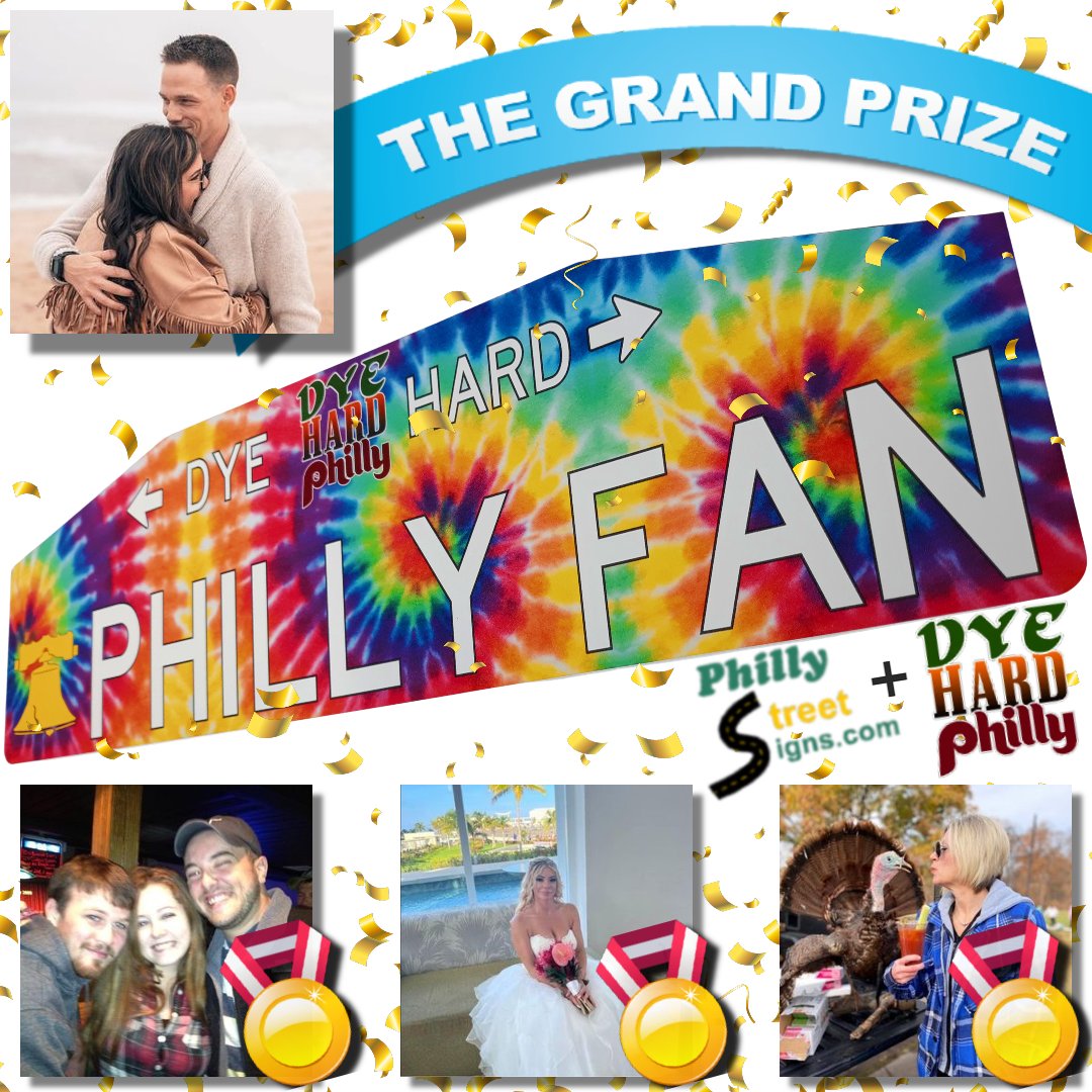 🏆🎉 CONGRATS to the winners of the #PhillyStreetSigns & @DyeHardPhilly giveaway! 🎁💨 Next giveaway coming up this week! 🎰 #philly #phl #Philadelphia
