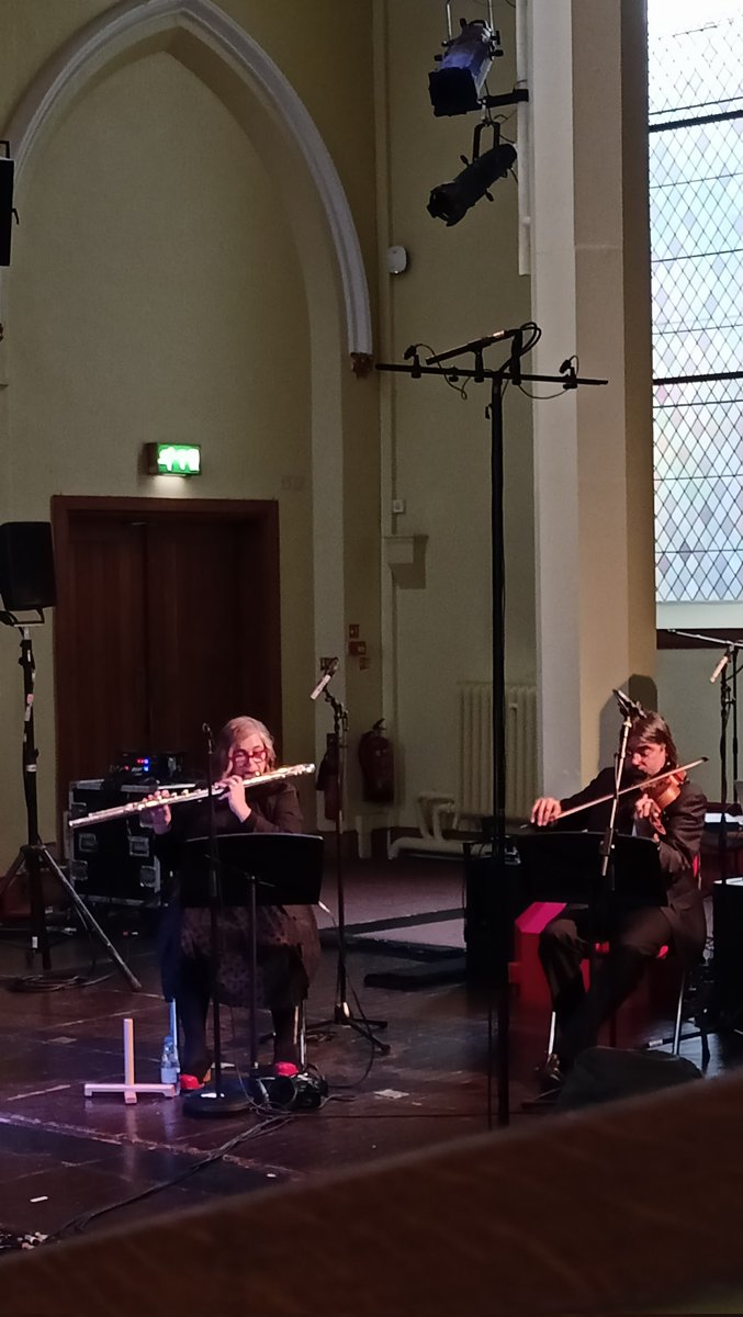 hcmfuk's tweet photo. A few glimpses of @DecibelNewMusic playing the works of @catahope in what was a wonderful lunchtime concert earlier today! https://t.co/WxeylDCoCR