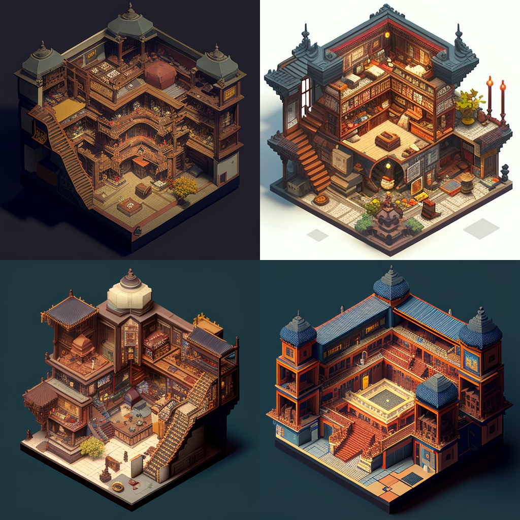thatsolomonk's tweet photo. Worlds within Worlds within Worlds...
May freedom, clarity, and peace arise
At all levels π
(exploring isometric Buddhism in #MidjourneyV4)
#aiart #midjourney #imagesynth #aiia https://t.co/SFnC5eDvoE
