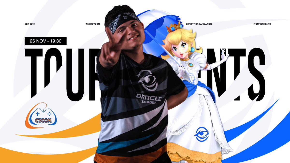 OracleEsport's tweet photo. 🌂 #SSBU | #Cycom
Retrouvez dès maintenant Mathéo sur #SSBU pour ce nouveau tournoi proposé par Cycom !
💼 @AssoCycom
👁️ @Matheo_FR_
📺 https://t.co/lsIsnxiKtp
#OracleIsALegend 🧡💙 https://t.co/FYqXMVsmok