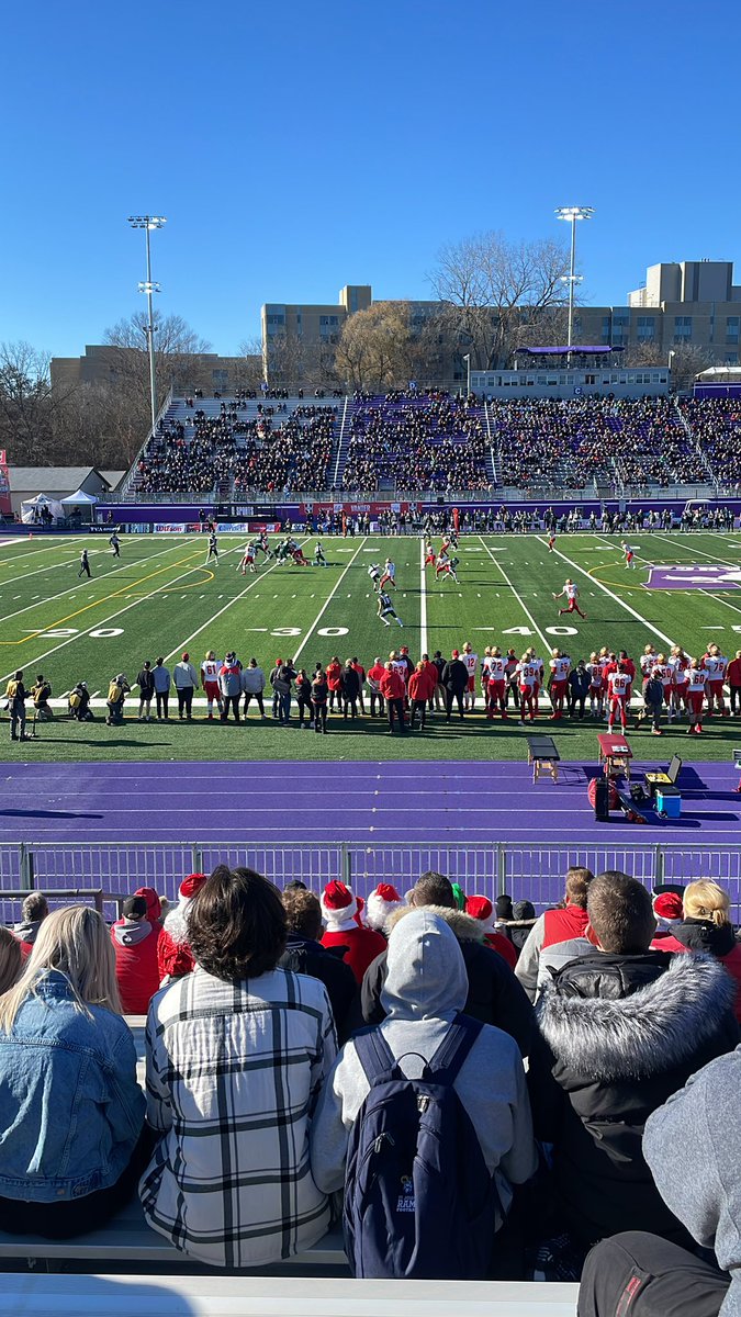 Kickoff underway! #VanierCup