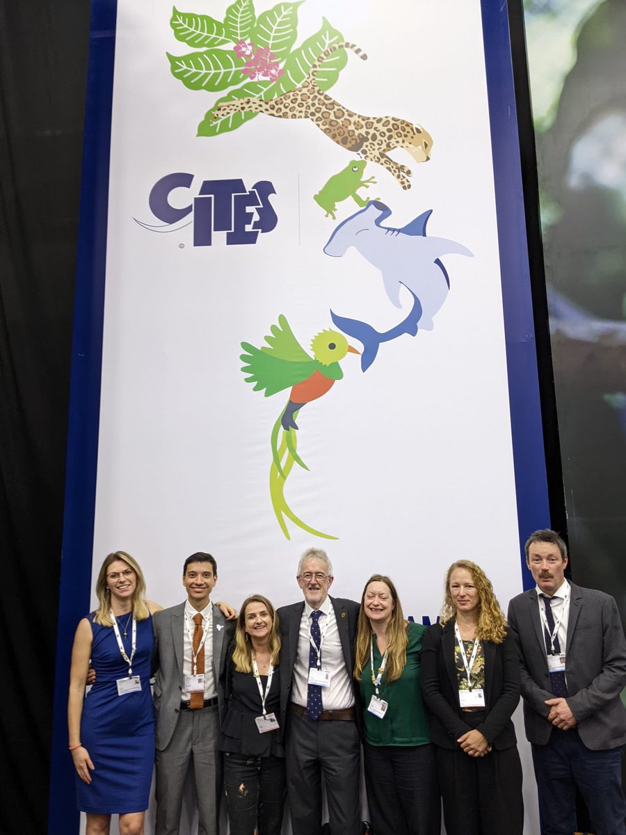 Vin_Fleming's tweet photo. Immensely proud also of the hard work of my @JNCC_UK colleagues at @CITESCoP19 whether supporting the UK delegation or acting as rapporteurs. Building good experience for the future at (probably) my final COP https://t.co/AOroBAwq6O