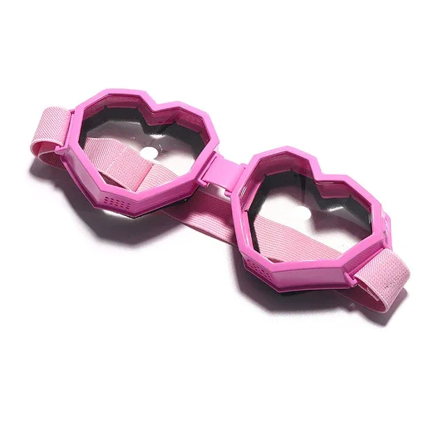 heart shaped goggle sunglasses by afterarmour 