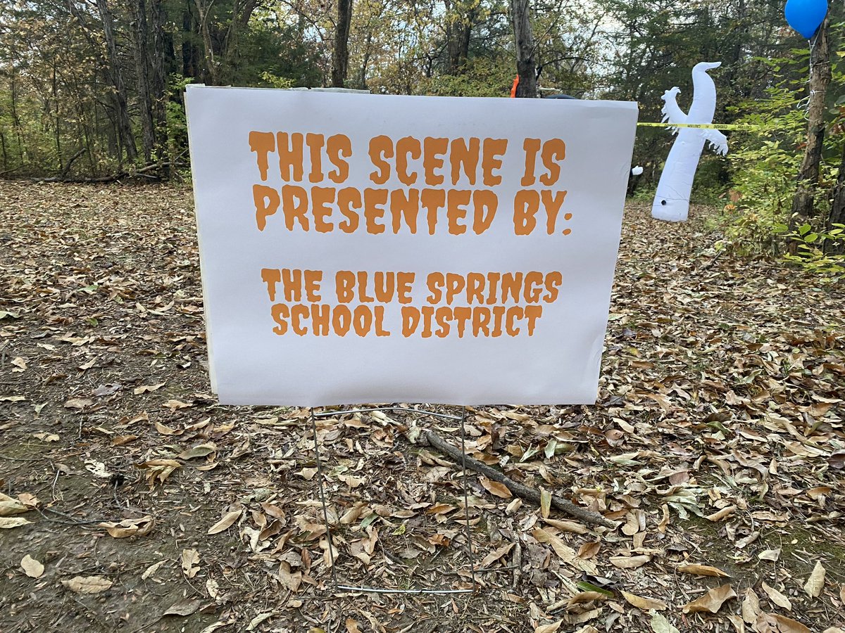 BSHSFACS's tweet photo. Flash back to Spooky Springs collaboration with Blue Springs Parks and Recreation https://t.co/K0tfjfBkF6