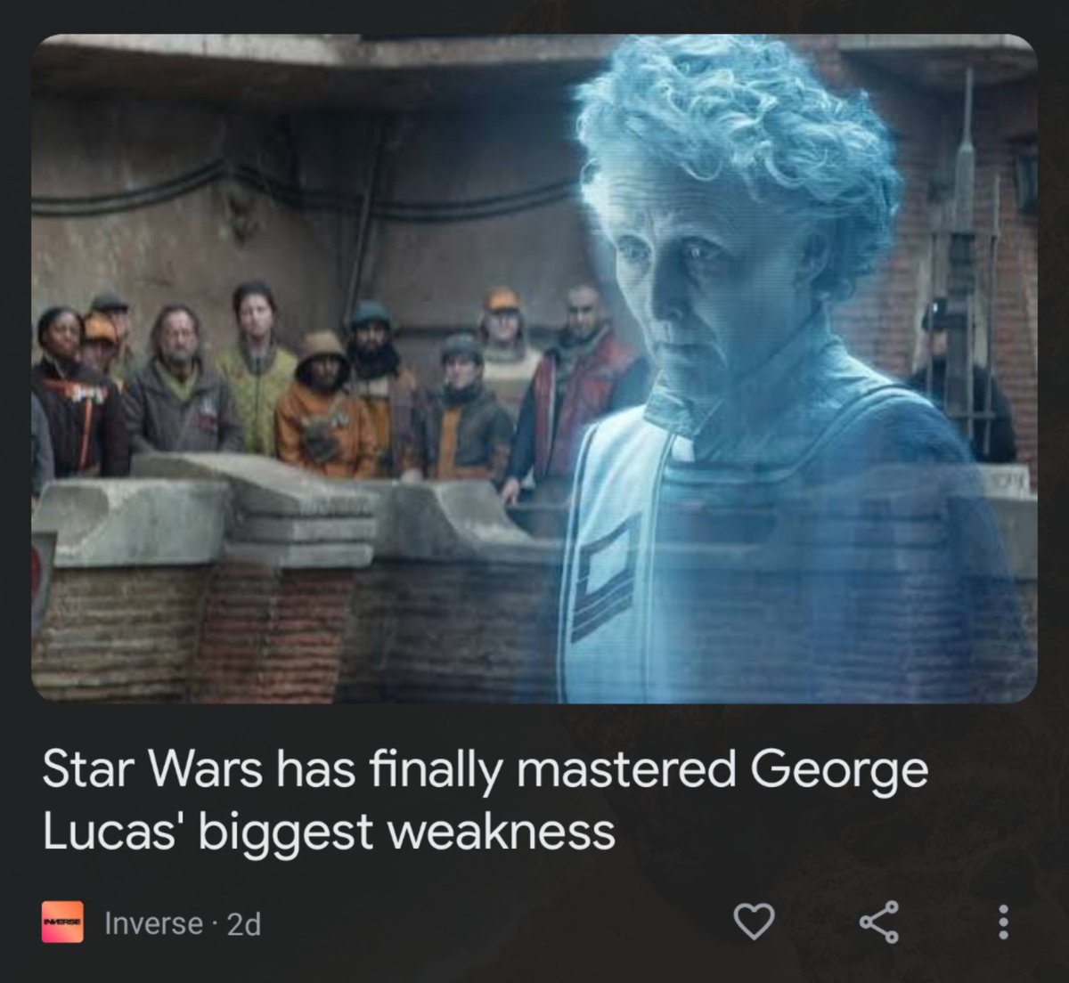 Script trooper on twitter making a 3rd rate attempt to turn star wars
