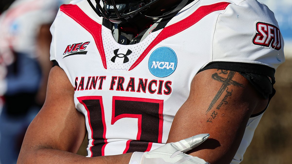 redwolvesfball's tweet photo. NCAA patch is a nice addition to the best unis in the country 😏 https://t.co/0fjT1whzR5